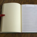 lined paper insert