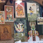 a roadside stand at Pookkot Lake in Wayanad